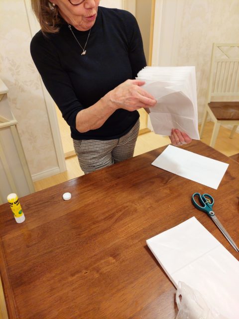paperitähtien askartelu